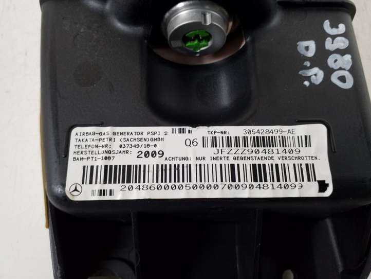 Mercedes-Benz C W204 (2007 - 2014)  A2048600005 Подушка безопастности пассажира
