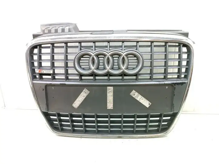 Audi A4 S4 B7 8E 8H (2004 - 2009) 8E0853651M Верхняя решетка радиатора — фото 1