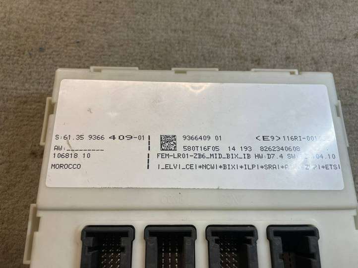 BMW 3 F30 F35 F31 (2012 - 2018)  9366409 Mодуль kомфортa