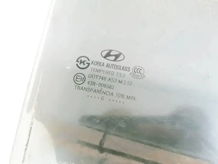 Hyundai Santa Fe (2005 - 2009) Стекло задней двери — фото 2