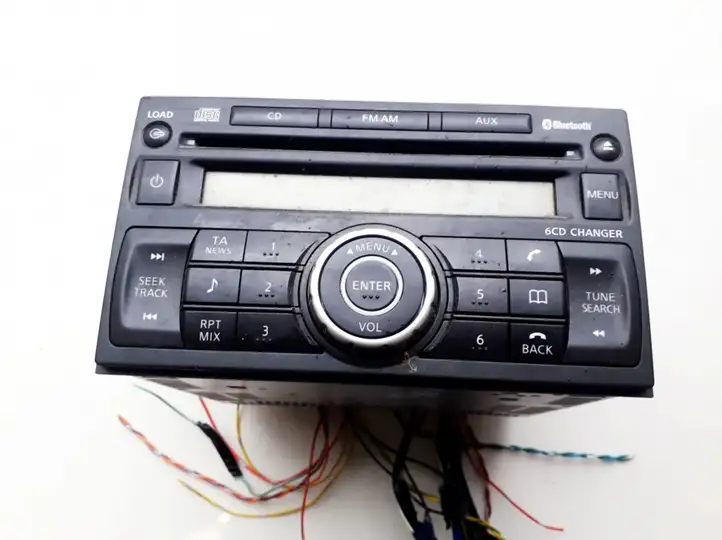 Nissan Qashqai (2006 - 2010) 28184JD45A Магнитола / мультимедийная система — фото 1