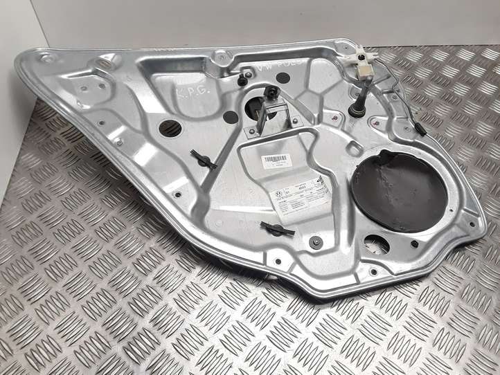 Volkswagen Polo (2005 - 2009)  6Q4839401C  Механизм для электрического подъема окон задней двери (без двигателя)