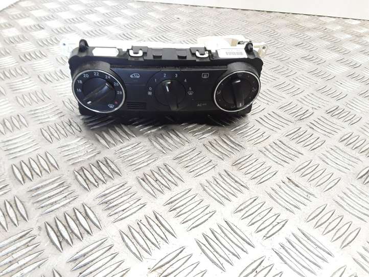 Mercedes-Benz A W169 (2004 - 2012)  A1698300585 Блок управления кондиционера воздуха / климата/ печки (в салоне)