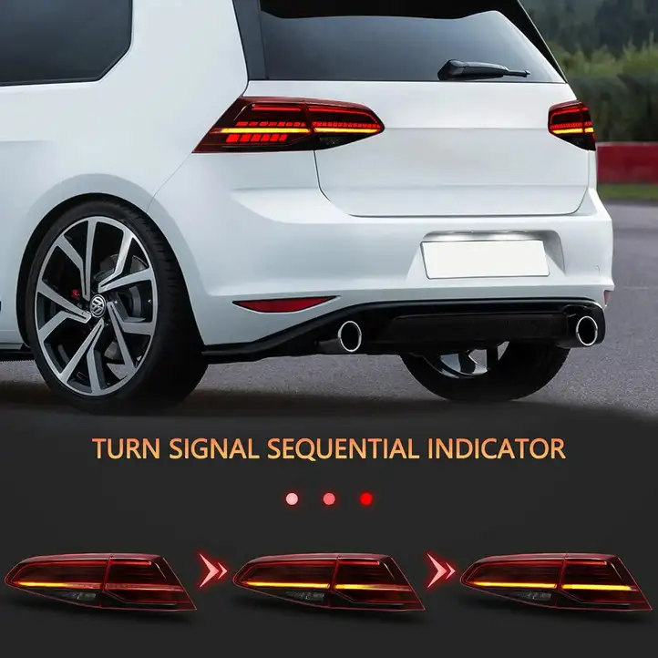 Volkswagen Golf VII (2013 - 2019) Задний фонарь в крышке багажника — фото 5
