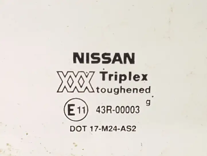 Nissan Primera (2000 - 2001) 43R00003 Стекло передней двери — фото 2