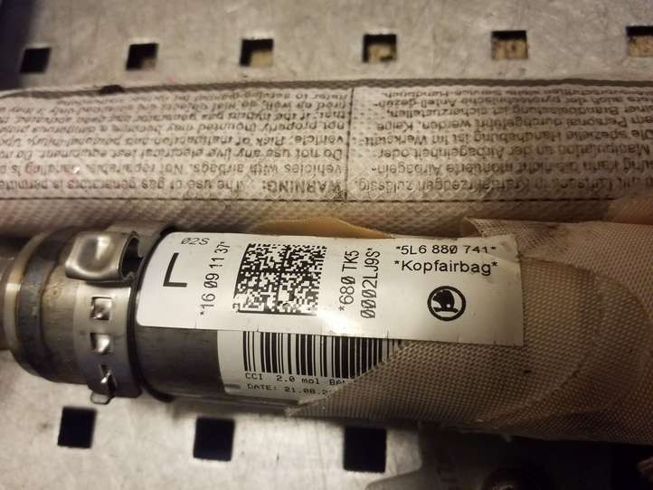 Skoda Yeti (2009 - 2012)  5L6880741 Звукоизоляция крыши