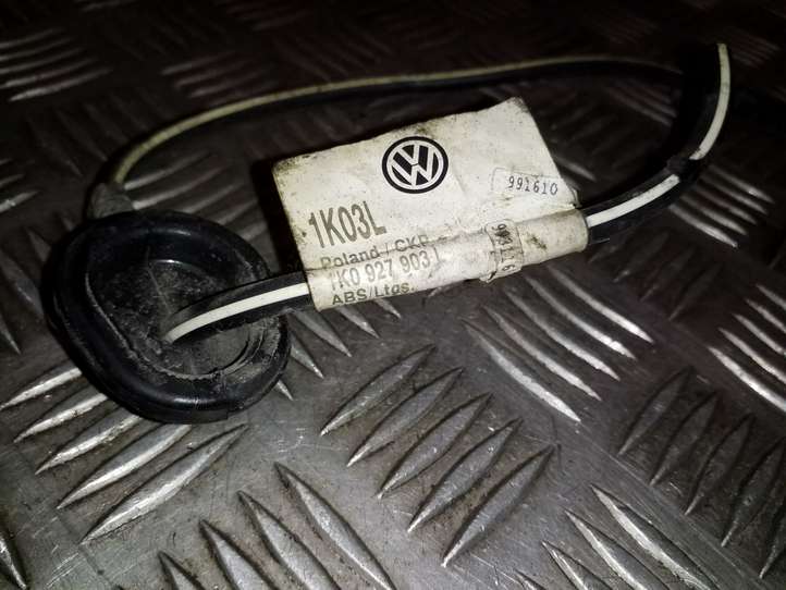 Skoda Yeti (2009 - 2012)  1K0927903L Передняя проводка датчика ABS