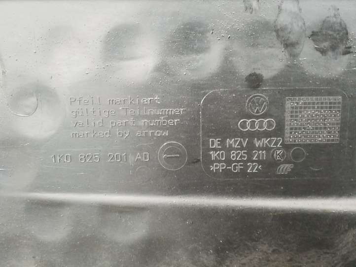 Skoda Yeti (2009 - 2012)  1K0825211K Средняя защита дна
