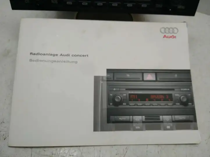Audi A4 S4 B6 8E 8H (2000 - 2006) 8E0035186D Магнитола / мультимедийная система — фото 2