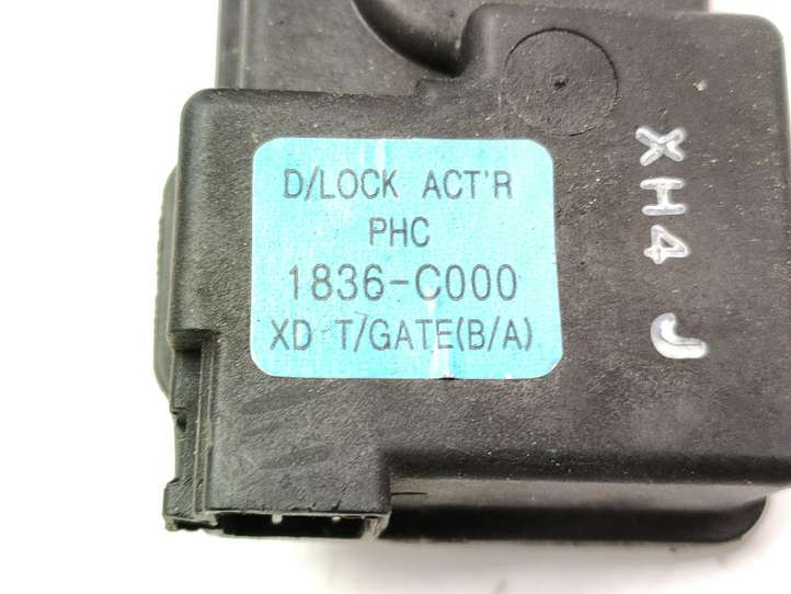 Hyundai Elantra (2000 - 2003)  1836C000 Замок задней крышки