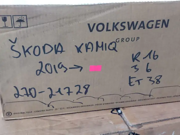 Skoda Kamiq (2019 - ) 658601025 Легкосплавный колесный диск R16 — фото 3
