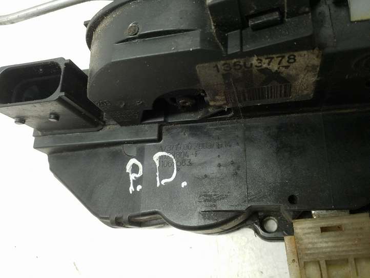 Opel Insignia A (2008 - 2017)  13503778 Передняя звукоизоляция