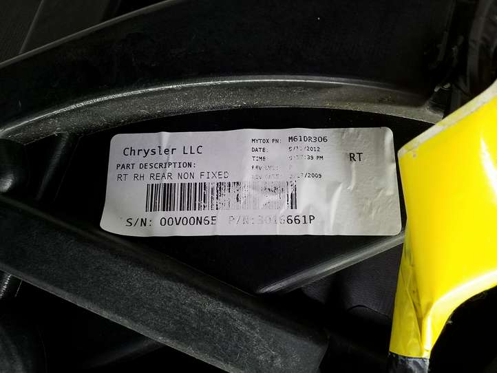 Chrysler Town and Country (2010 - 2016)   Боковые раздвижные двери