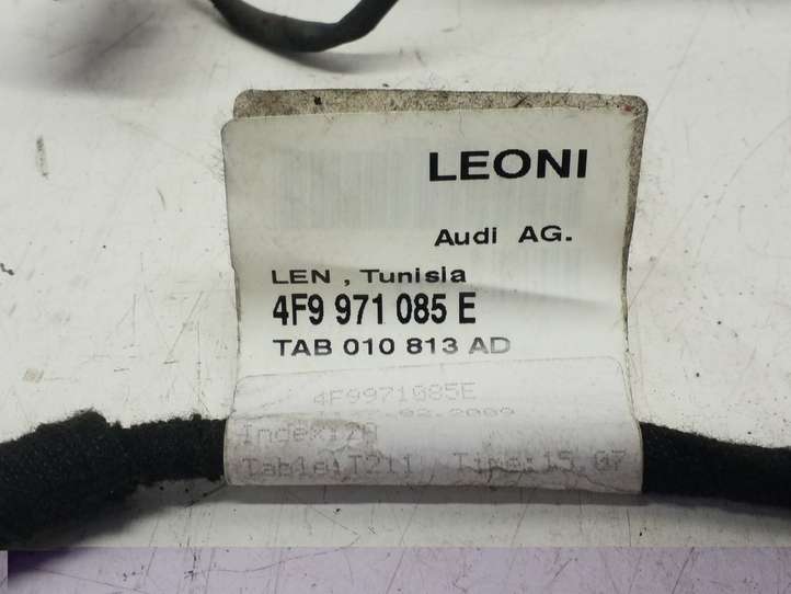 Audi A6 (2008 - 2011)  4F9971085E Проводка датчиков парковки