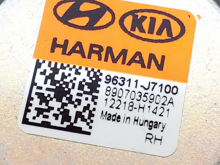 Kia Ceed (2015 - 2018) 96380J7000 Комплект аудиосистемы — фото 5