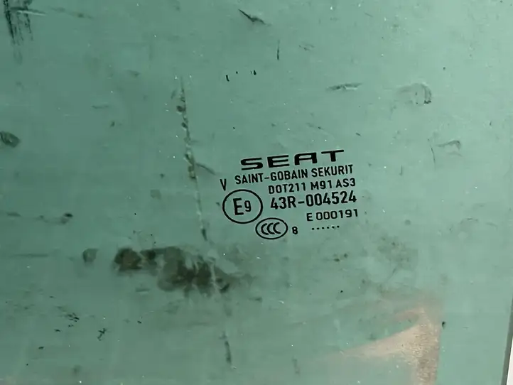 Seat Leon (5F) (2012 - 2019) 43R004524 Стекло задней двери — фото 5