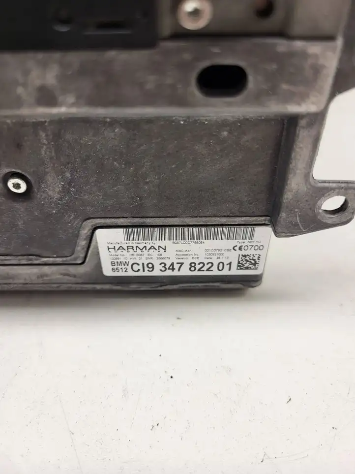 BMW 3 F30 F35 F31 (2012 - 2018) 9347822 Магнитола / мультимедийная система — фото 3