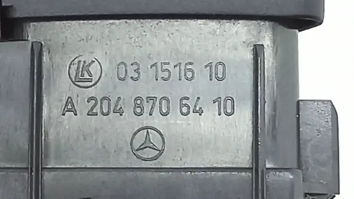 Mercedes-Benz C W204 (2007 - 2014) A2048706410 Включатель центрального замка — фото 5