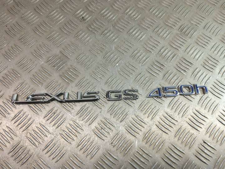 Lexus GS 300 350 430 450h (2004 - 2007)   Значок производителя / буквы модели