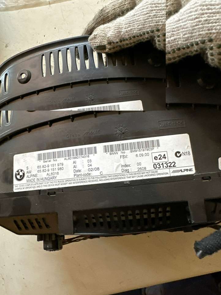 BMW 3 E92 E93 (2005 - 2014)  65829151979 Экран/ дисплей / маленький экран