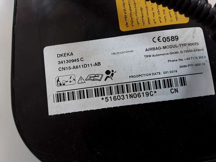 Ford EcoSport (2013 - 2018)  CN15A611D11AB Подушка безопастности сиденья
