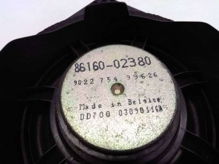 Toyota Avensis T250 (2003 - 2006)  8616002380 Громкоговоритель (громкоговорители) в задних дверях