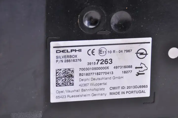 Opel Astra K (2015 - 2020) 39157263 Блок Hi-Fi аудиосистемы — фото 4