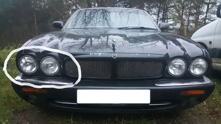 Jaguar XJ X308 (1998 - 2002) 4650AF Окантовка фары — фото 1
