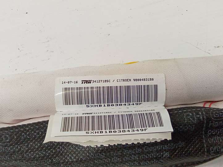 Citroen C4 Picasso (2013 - 2016)  9800483180 Звукоизоляция крыши