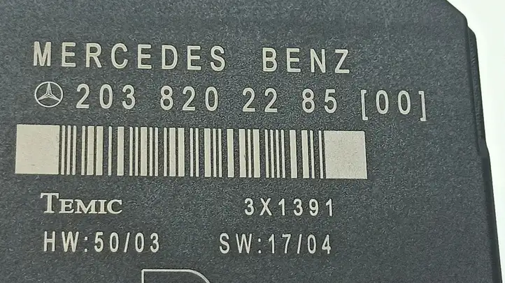 Mercedes-Benz C W203 (2000 - 2007) A2038202285 Блок управления дверью — фото 6