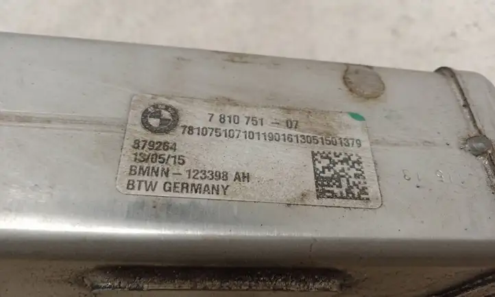 BMW 3 F30 F35 F31 (2012 - 2018) 7810751 Охладитель клапана EGR — фото 2