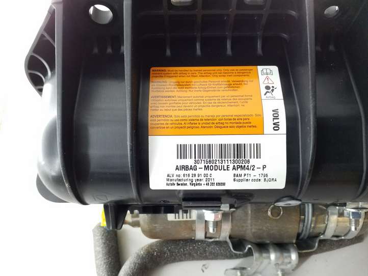 Volvo S60 (2010 - 2013)  616289100C Подушка безопастности пассажира