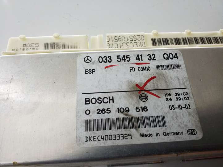 Mercedes-Benz E W211 (2002 - 2009)  A0335454132 Другие блоки управления / модули