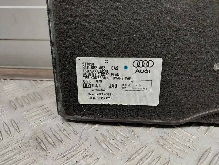 Audi A4 S4 B8 8K (2011 - 2015) 8T0863463 Пол багажника — фото 2