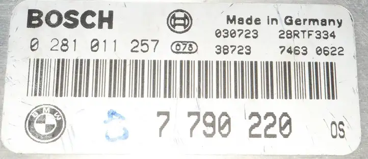 BMW 5 E39 (1996 - 2003) 7790220 Блок управления двигателем (ECU) — фото 2