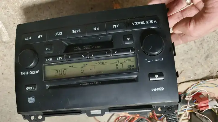 Toyota Land Cruiser (J120) (2002 - 2009) 8612060510 Магнитола / мультимедийная система — фото 10