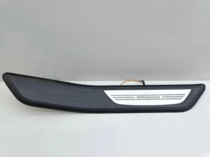 BMW 7 F01 (2008 - 2016) 8046023 Внутренняя обшивка порога (комплект) — фото 4