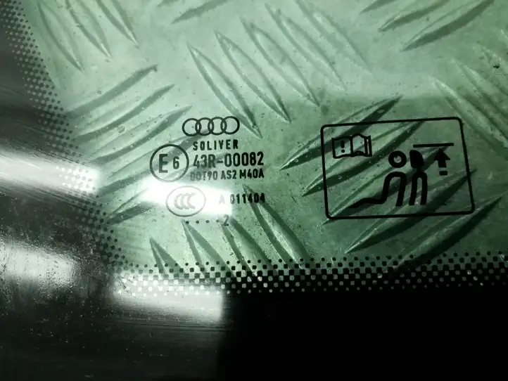 Audi A6 C7 (2011 - 2014) 4G9845299 Заднее боковое стекло — фото 9