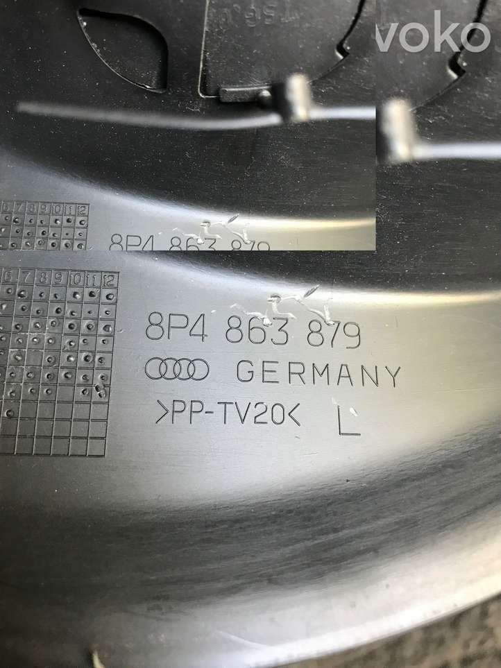 Audi A3/S3 8P (2008 - 2013)  8P4863879K Боковая панель