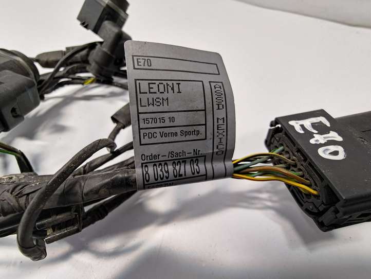 BMW X5 E70 (2006 - 2013)  8039827 Проводка датчиков парковки