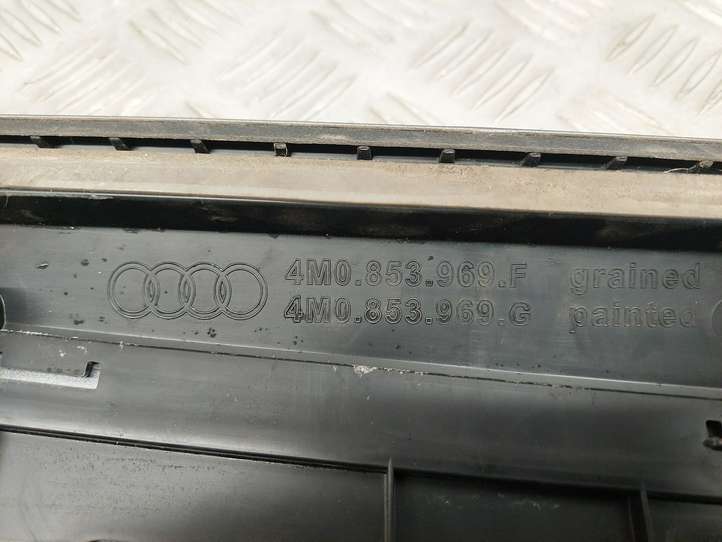 Audi Q7 4M (2015 - )  4M0853969F  Отделка дверей (молдинги) задней двери