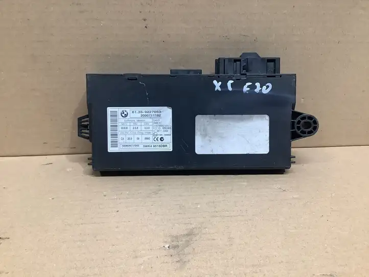 BMW X5 E70 (2006 - 2013)  9227053 Модуль блока управления CAS