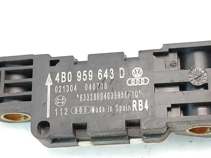 Audi A3/S3 8P (2008 - 2013) 4B0959643D Датчик удара SRS — фото 6