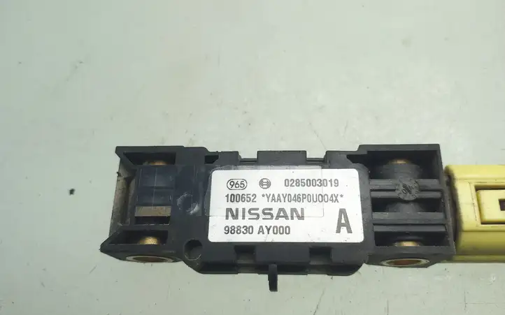Nissan Primera (2001 - 2008) 0285003019 Датчик удара SRS — фото 3