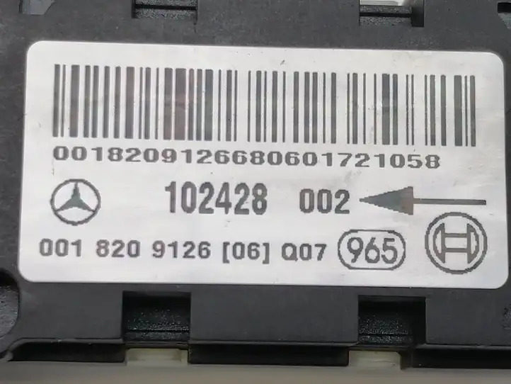 Mercedes-Benz E W211 (2002 - 2009) 0018209126 Датчик удара SRS — фото 9