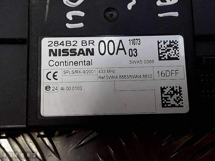 Nissan Qashqai (2010 - 2013)  284B2BR00A Mодуль kомфортa