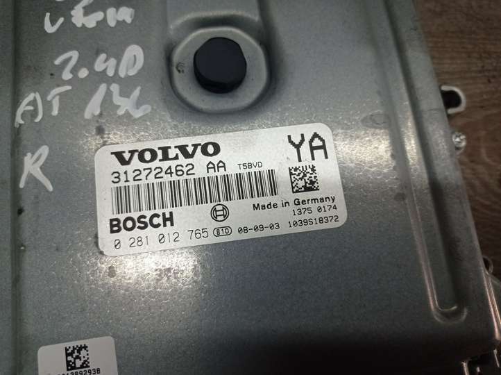 Volvo V70 (2007 - 2013)  0281012765 Блок управления двигателя