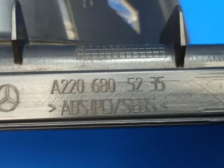 Mercedes-Benz S W220 (1998 - 2006) A2206805235 Наружная отделка заднего порога — фото 3