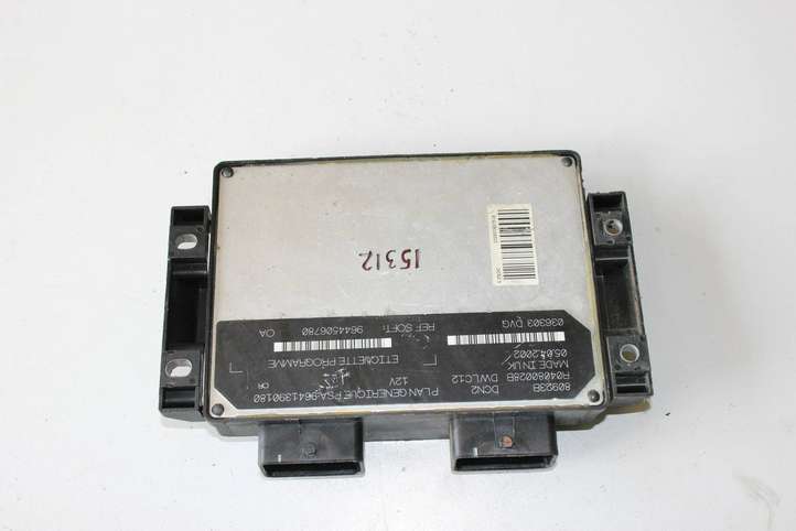 Peugeot 206 (1998 - 2012)  9644506780 Блок управления двигателя