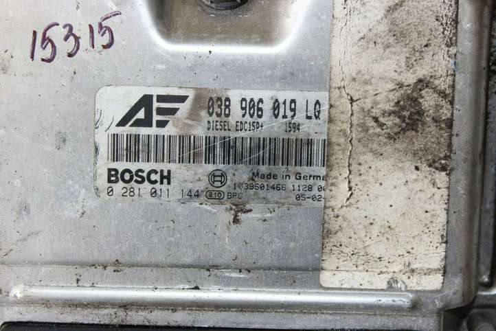 Volkswagen Sharan (2003 - 2010)  038906019LQ Блок управления двигателя